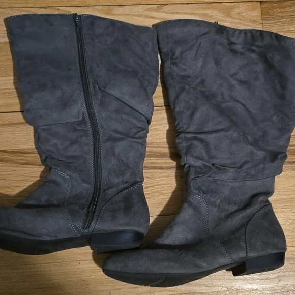 Lower East Side wide calf boots - Picture 1 of 4